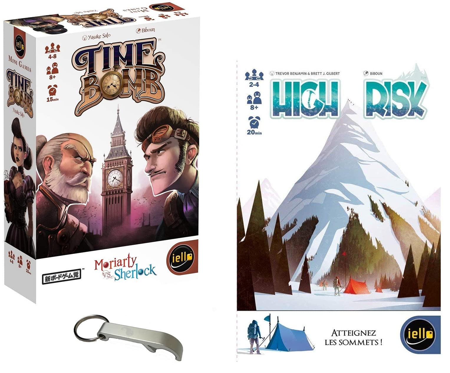 Set Time Bomb + High Risk + 1 Blumie Bottle Opener (Time Bomb + High Risk)