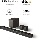 Hisense AX5100G 5.1 Channel Dolby Atmos Soundbar with Wireless Subwoofer view 4