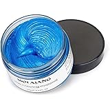 MOFAJANG Hair Coloring Dye Wax, Instant Hair Wax, Temporary Hairstyle Cream 4.23 oz, Hair Pomades, Natural Hairstyle Wax for 