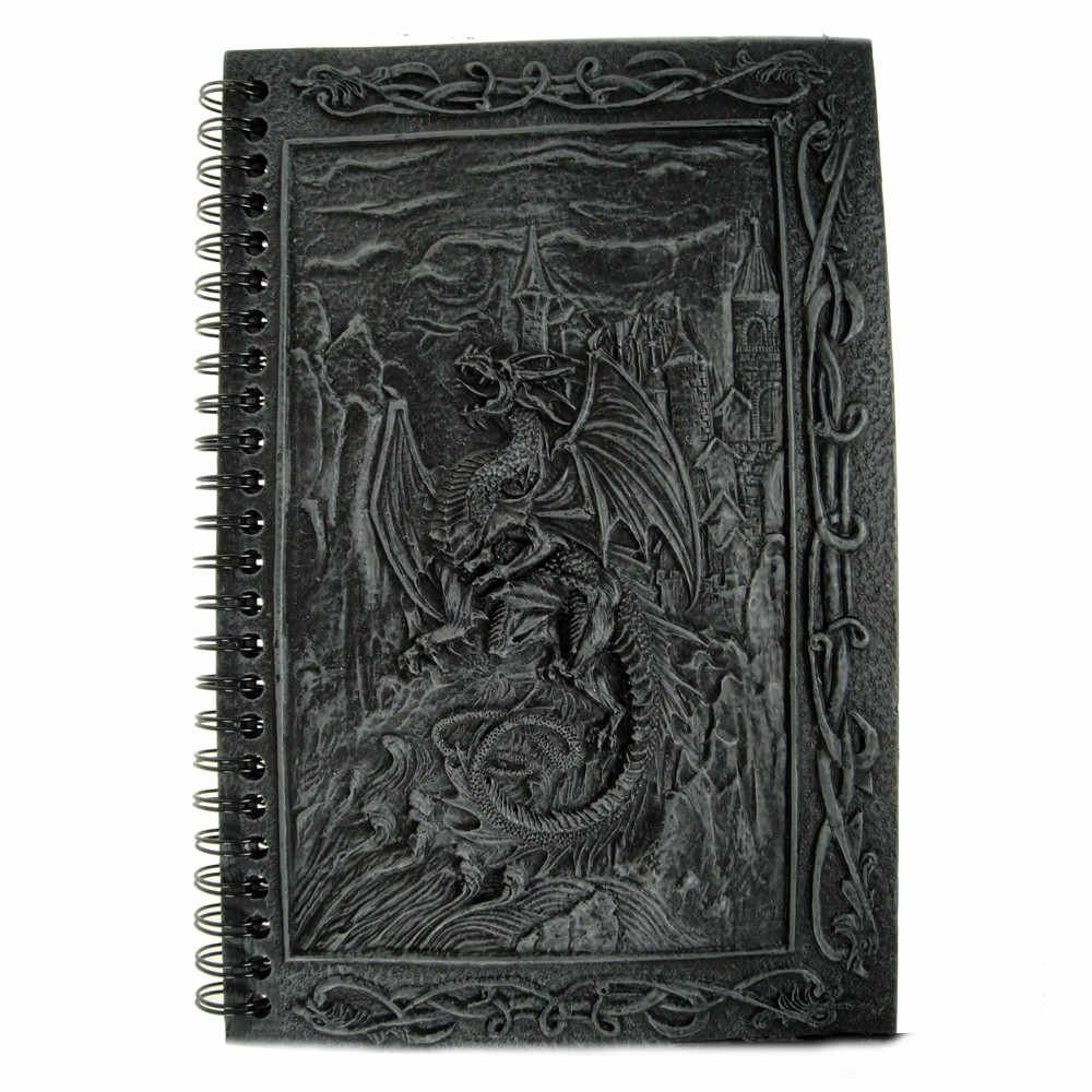 Nemesis Now Dragons Kingdom Journal 24cm Black