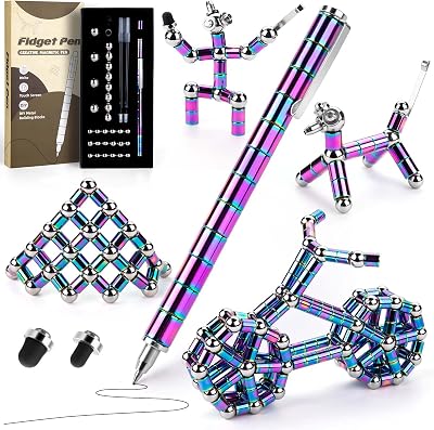 Tigerhu Fidget Pen Multifunction Magnetic Stress Relief Toy Ballpoint Pen