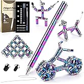 Juboury Magnetic Fidget Pen, Decompression Magnetic Toy Pen, Stress Relieving Gift for Adults Kids Teens, Novelty Toy for 10 11 12 13 14 Year Old Boys