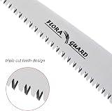 FLORA GUARD Folding Hand Saw 7 inch Professional Camping Pruning Saw view 5