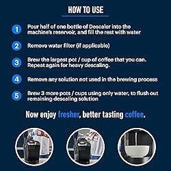 Coffee Machine Descaler - 2 Uses - Descaling