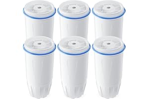 BOGDA 6 Pack Water Filter Replacement Zero, 5-Stage Compatible with Zero Pitcher and Dispenser, Fit for Zero Filter Water Replacement Filters and ZR-001 ZR-017 ZR-004