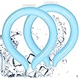 Maginno Neck Cooler, Wearable Cooling Tube Cool Neck Wraps for Extremely Hot Weather & Summer Heat, Hands Free Cold Ice Pack Gel for Outdoor Workers, Sports, Relief for Hot Flashes or Fever
