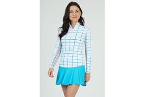 IBKUL Cordova Print Long Sleeve Mock Neck Top-Cordova Print Long Sleeve Mock Neck Top-10495