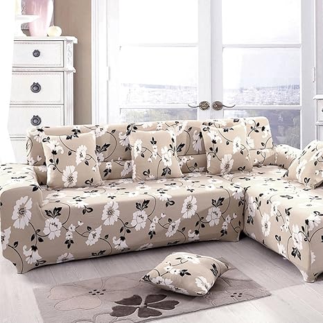 Amazon Com Sectional Sofa Throw Pad Stretch Slipcovers Cotton