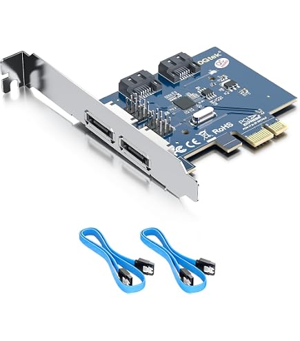 Amazon.com: IO Crest SI-PEX40058 2 Port SATA III 2 Port eSATA III