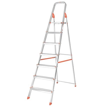 Bathla Advance 7-Step Foldable Aluminium Ladder