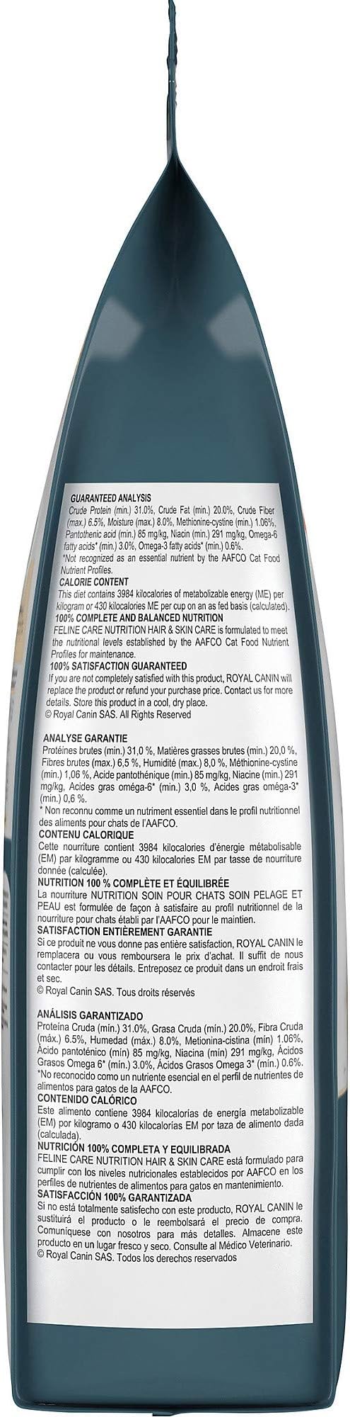 hair and skin care royal canin