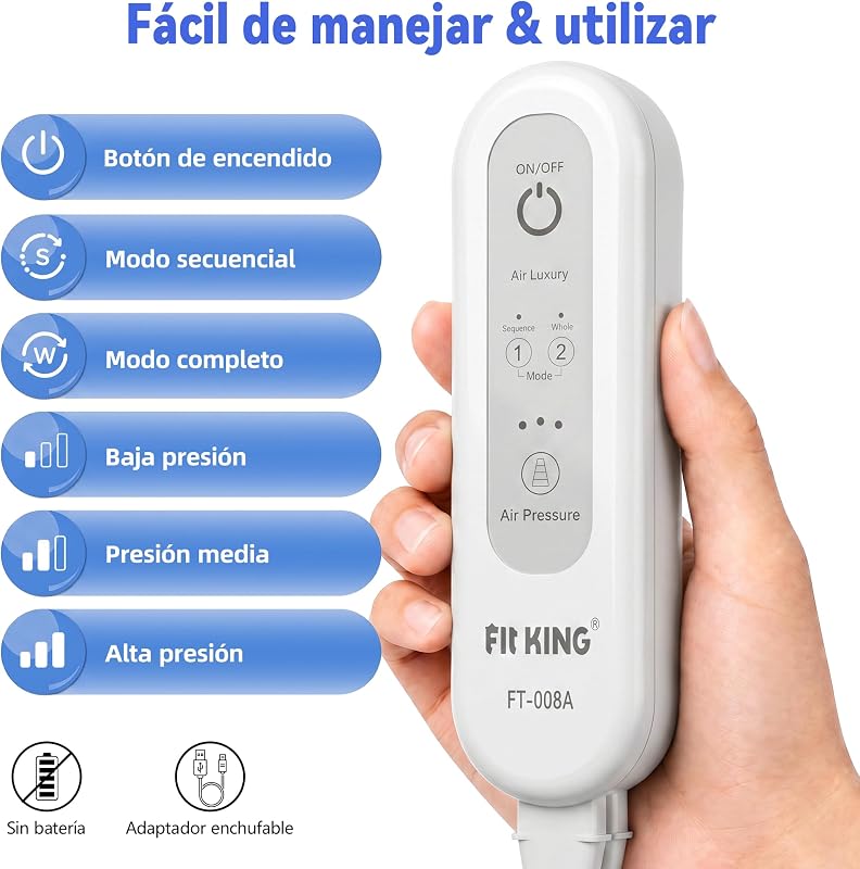Botas de Pressoterapia 4 em 1 para Casa, Recuperação Muscular