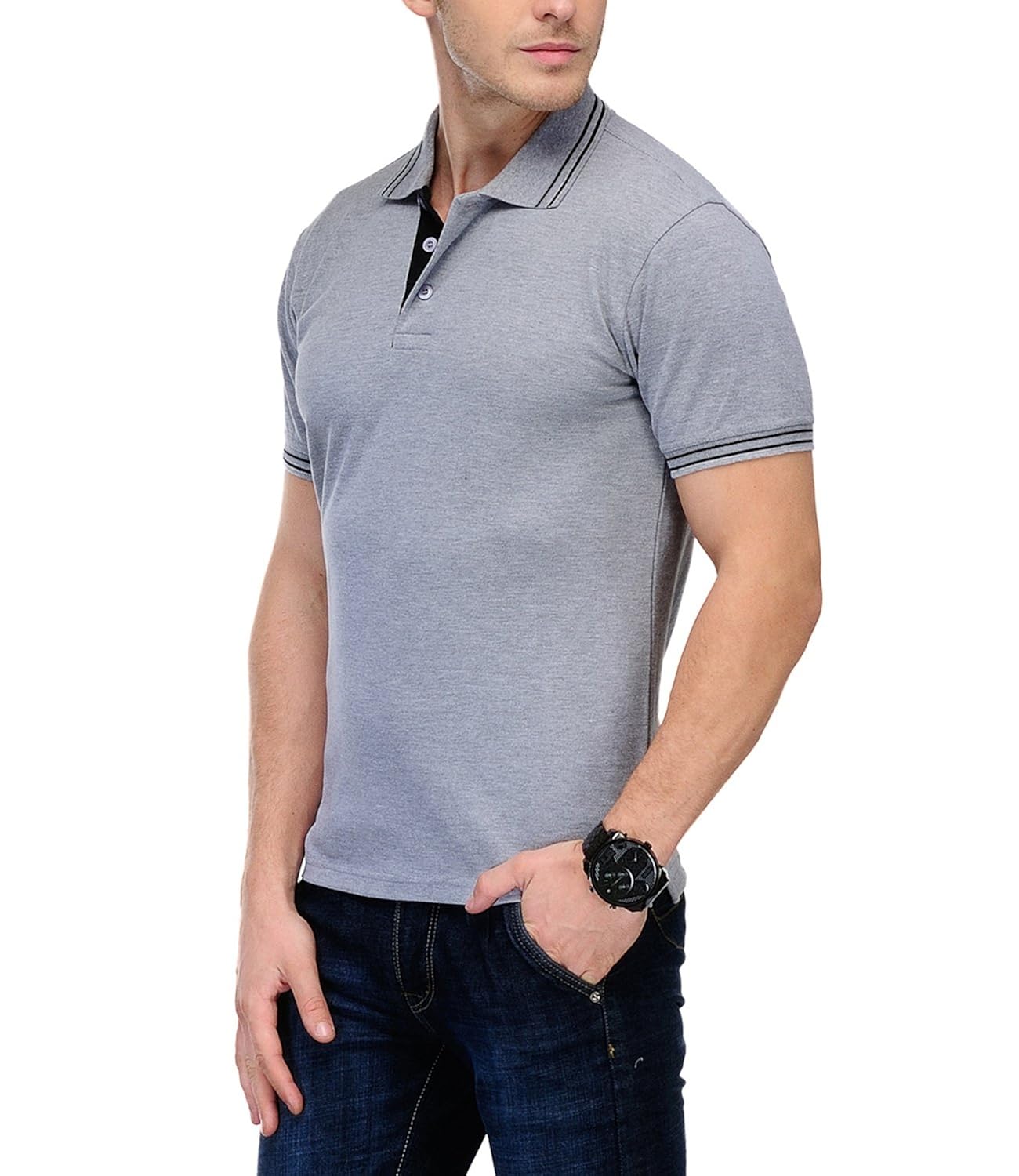 awg - all weather gear men's cotton polo (gpawg-rd-1_red)