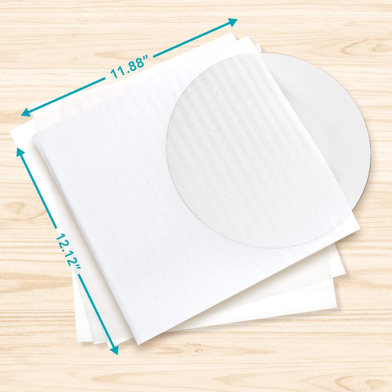 Premium Foam Packing Sheets (50 Count, 11 7/8 x 12 1/8 inches) Cushion Foam Wrap Sheets; Moving Supplies for Dishes, Glasses and Furniture; Packing Cushioning Supplies; Soft and Durable: Office Products