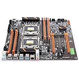 Desktop Motherboard, Inter X99 LGA 2011 Gaming Motherboard with 2 NVME/6 SATA, 8 DDR4 RAM, RJ45 Gigabit Network Card