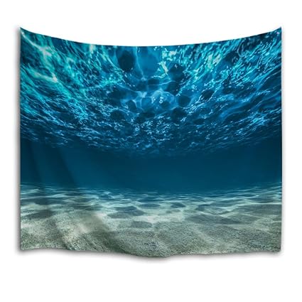 Qiyi Home Wall Hanging Nature Art Polyester Fabric Tapestry For