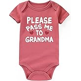 AIZFFZY Please Pass Me To Grandma Baby Clothes I Love Grandmas Loves girl infant Bodysuits