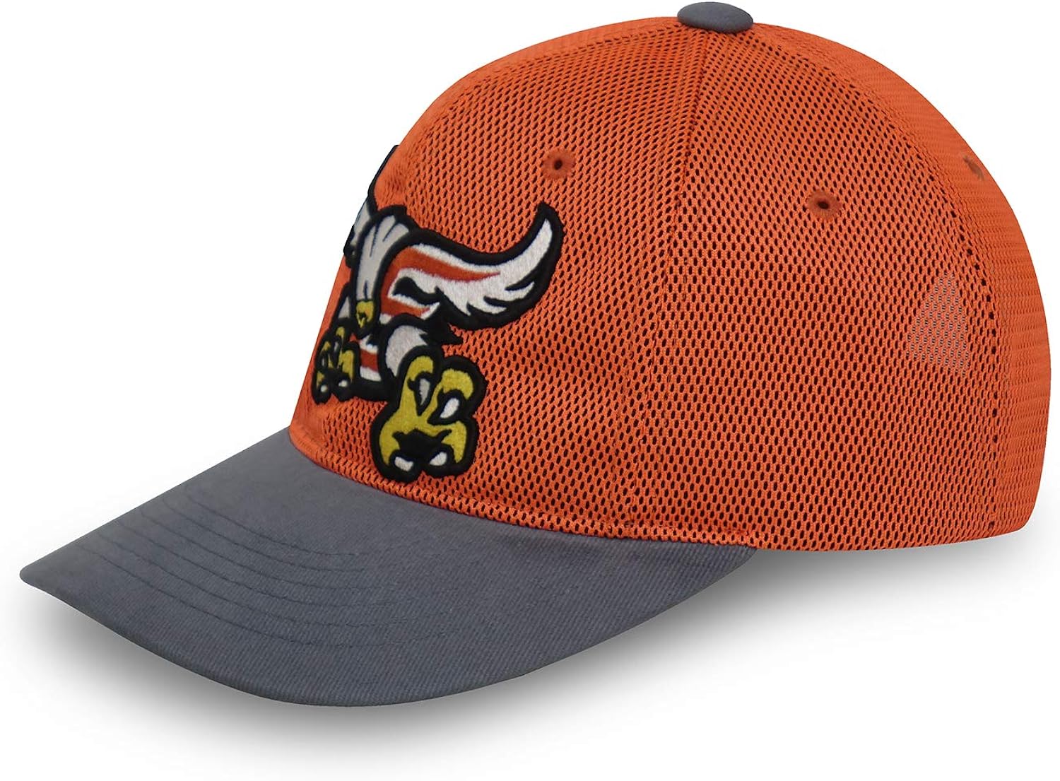 mgoood Baseball Caps Eagles Angry 2 - Adjustable Snap Back Baseball Cap for Unisex Adult Orange: Clothing