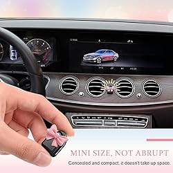 zmoso 20 Pcs Coquette Bow Sticky Hooks for Car
