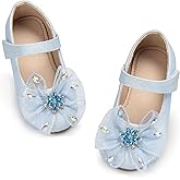 Otter MOMO Toddler Little Girls Princess Shoes Mary Jane Ballerina Flats Flower Girl Dress Shoes