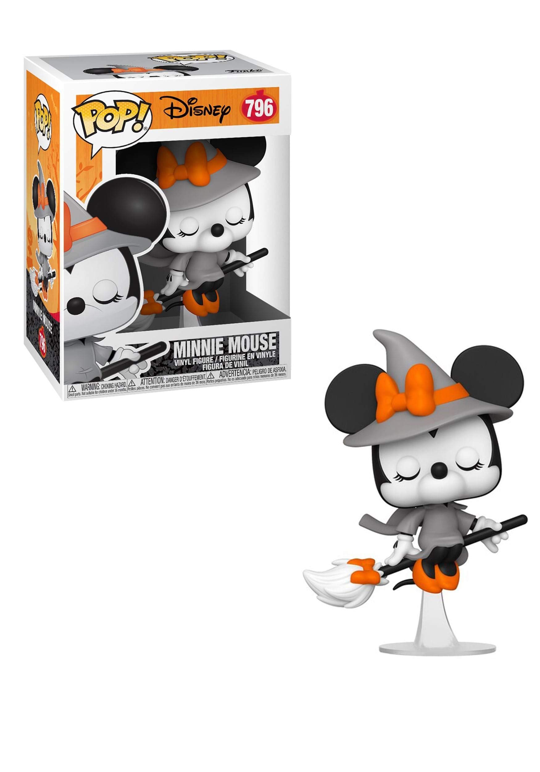 Funko Pop! Disney: Halloween-Witchy Minnie Mouse - Disney Standard Characters - Collectable Vinyl Figure - Gift Idea - Official Merchandise - Toys for Kids & Adults - TV Fans