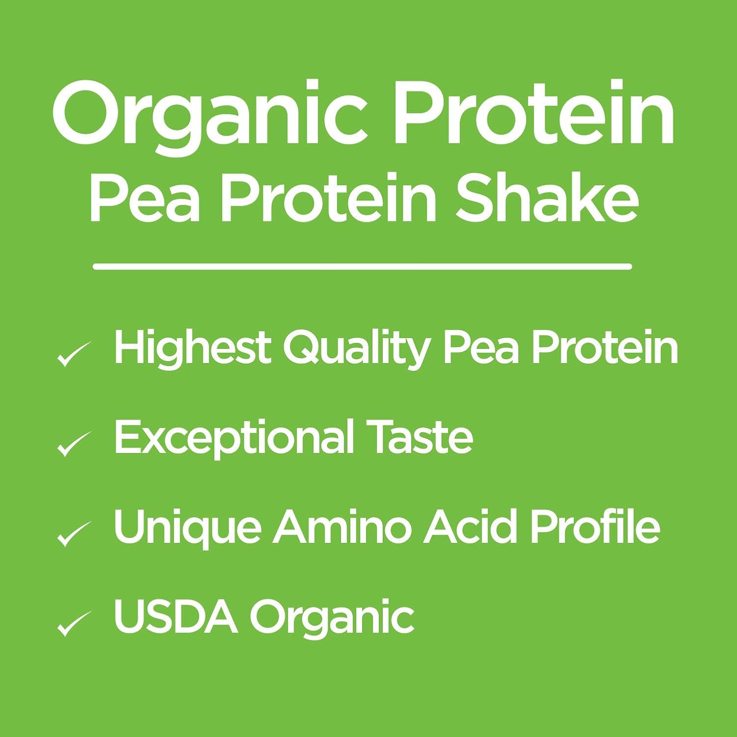 Vegansmart Plant Based Pea Protein Powder by Naturade - Vanilla (15 Servings): Health & Personal Care
