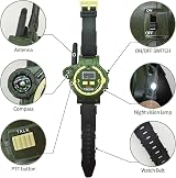 YTSWELE Rechargeable Walkie Talkie Watch Kids 250m Flashlight Toy Gift Ages 5-8 view 3