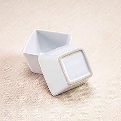 UNICASA Square Ramekin Bowls 10 oz, Condiment