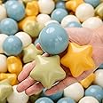 TRENDPLAY Star Ball Pit Balls 50 100 200 500 for Toddlers - Ball Pit Ball Shapes Plastic Balls for Boys Girls Ball Pit Fun, Birthday Party, Christmas Decoration