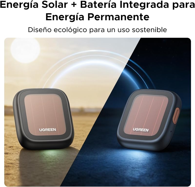 FineTrack Pro Smart Finder Carregamento Solar IP68 110dB Bluetooth Localizador SmartTag Suporte para rastreador de chaves iOS Carteira de bagagem Mochila de bicicleta Mochila 2 anos de bateria — foto 3 de 8