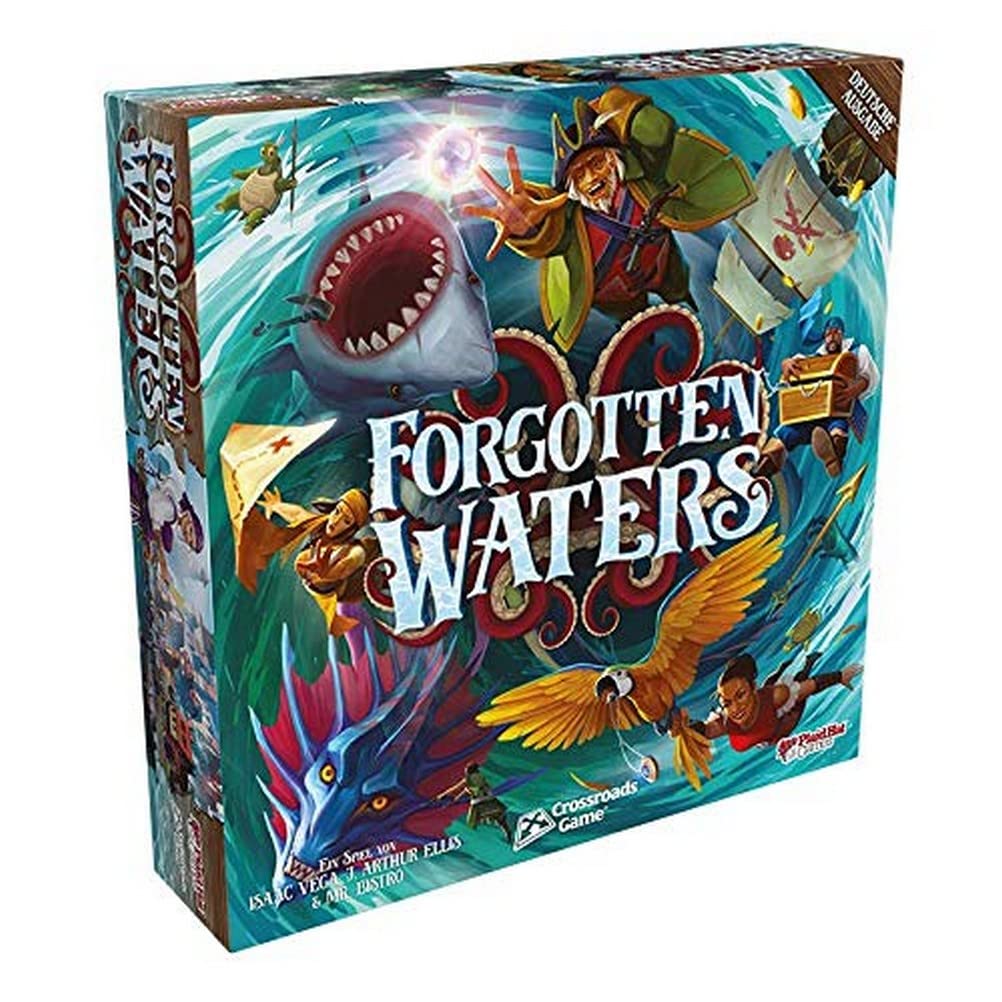 Plaid Hat Games Forgotten Waters Connoisseur Game Board Game 3-7 Players from 14+ Years 120+ Minutes German