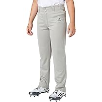 adidas men's triple stripe open bottom baseball pants