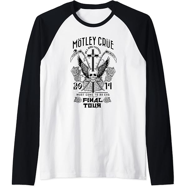 Amazon.com: Mötley Crüe – 2014 Final Tour T-Shirt : Clothing