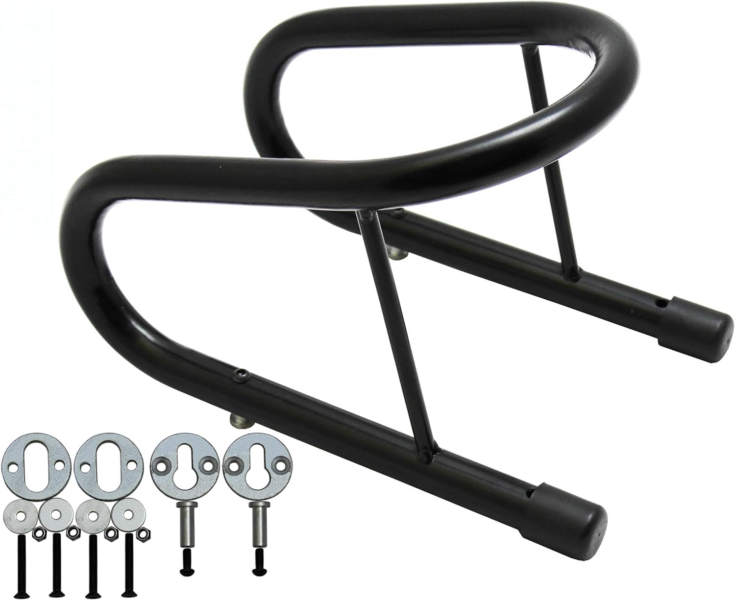 Amazon.fr Cale de roue rustique 6, 5 pour moto Scooter pour vélo avec support de fixation pour