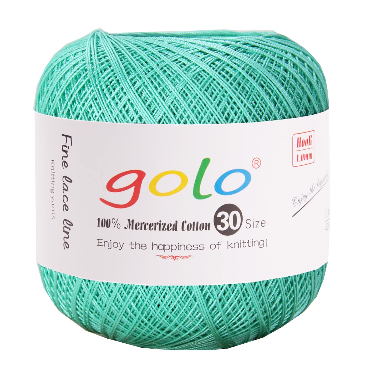 golo Crochet Thread Size 30 Yarn for Hand Knitting Lace Yarn Crochet Yarn for Crocheting — image 1