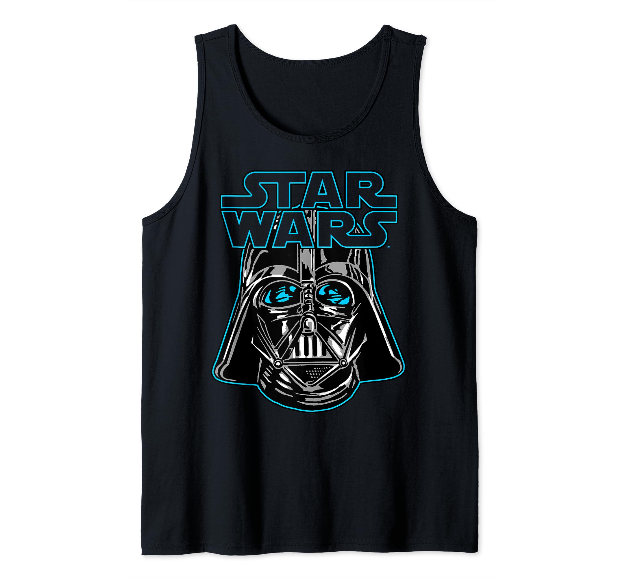 Star Wars Close Up Vader Helmet Tank Top