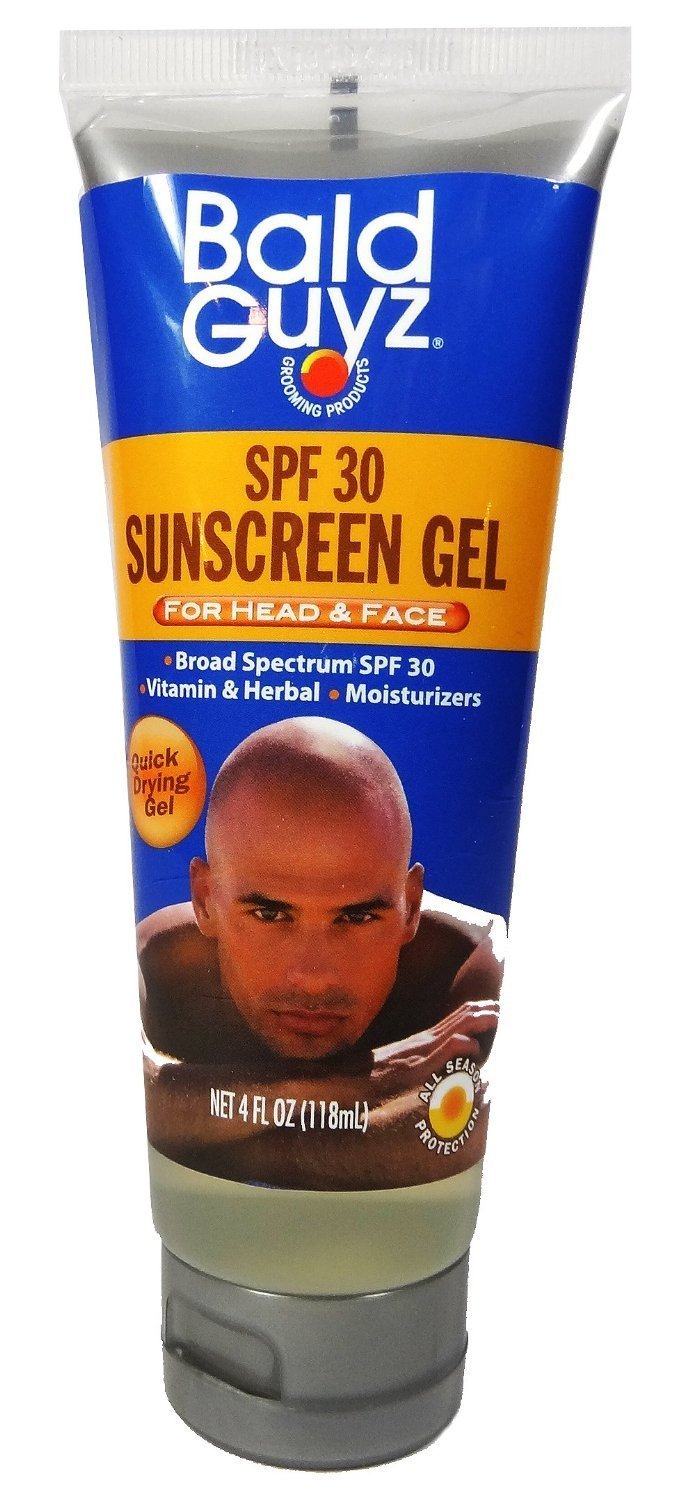 bald head moisturizer spf
