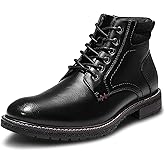 TruVeld Men's Chukka Ankle Boots Classic Casual Boots for Men with Zipper