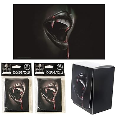 Thirst Vampire Design Playmat Deck Box 100 Jamaica | Ubuy