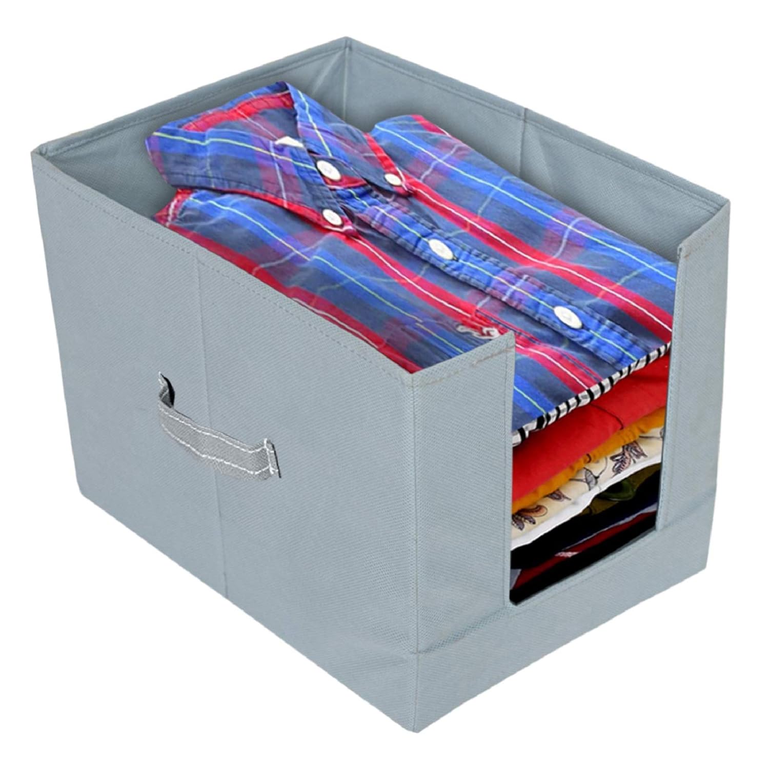 Kuber Industries Non Woven Shirt Stacker/Shirt Organizer Wardrobe