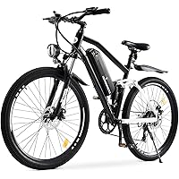 isinwheel M50 Electric Bike for Adults,Peak 750W Motor Ebike 4-Link suspension 13AH Removable Battery, 32KM/H Max 60KM PAS Ra