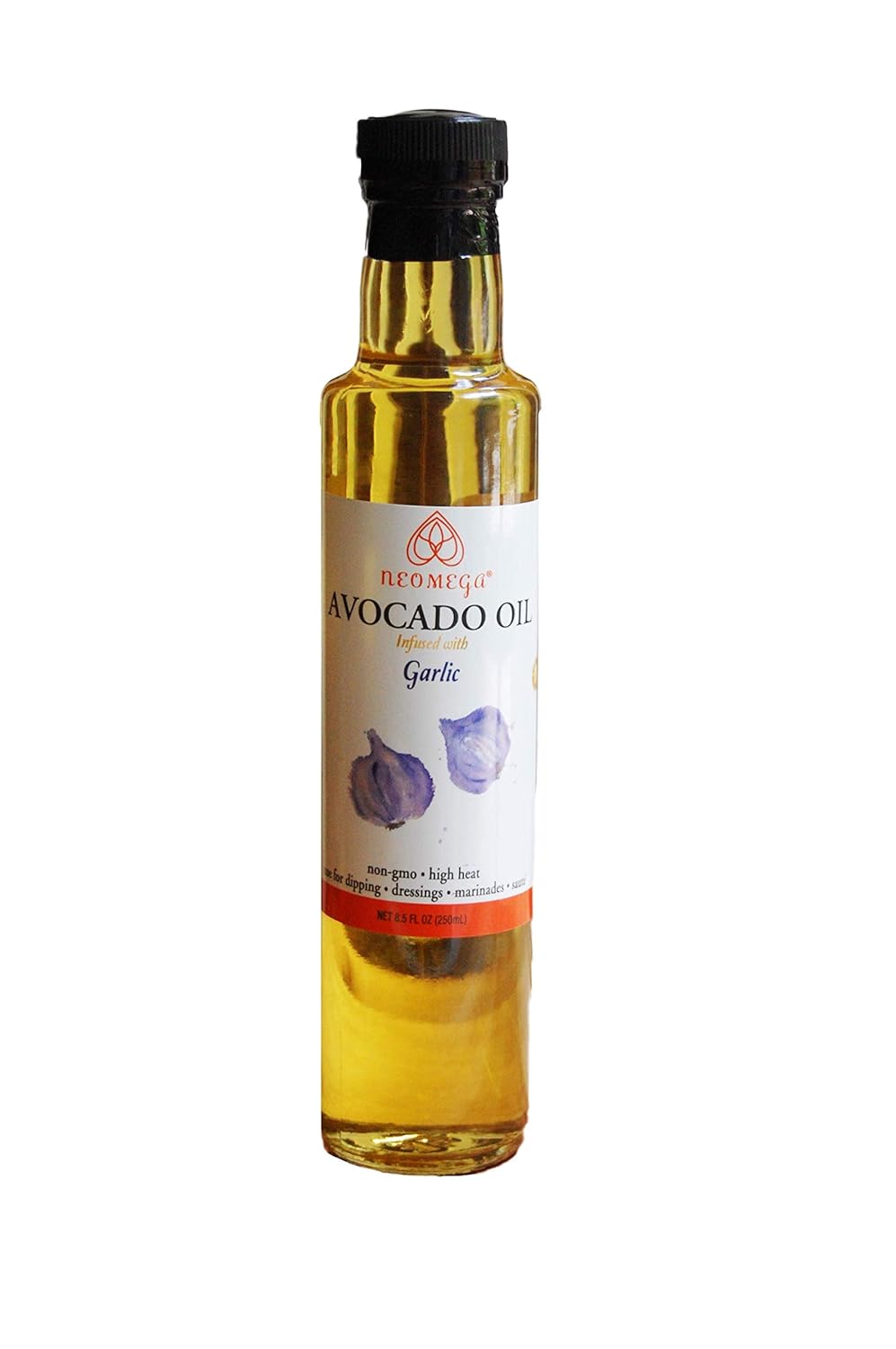 Amazon Com Neomega 100 Pure Cold Pressed Avocado Oil 8 Oz And Neomega Roasted Garlic Infused Avocado Oil 8 Oz High Heat Keto Paleo Bundle And Save Grocery Gourmet Food