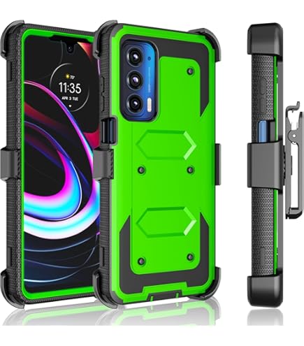 Custodia Telefono Clip Cintura Custodia Con Clip Per Cintura Per Verizon Motorola Edge 5G UW (2021) - Fondina Robusta Con Scheda Porta Telefono Cintura - Foto 12