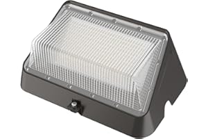DEMILARE 70W LED Wall Pack Light with Dusk to Dawn Photocell, 8400lm Quick Installation Security Lighting AC120V, IP65 Waterproof 5000K Commercial Wall Lights for Outdoor Barn, Shop, Garage