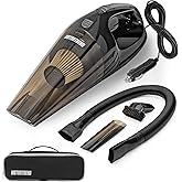 Motor Trend Lightweight & Portable Handheld Car Vacuum Cleaner Interior Cleaning Wet or Dry Mess Includes 3 Accessories + Fil