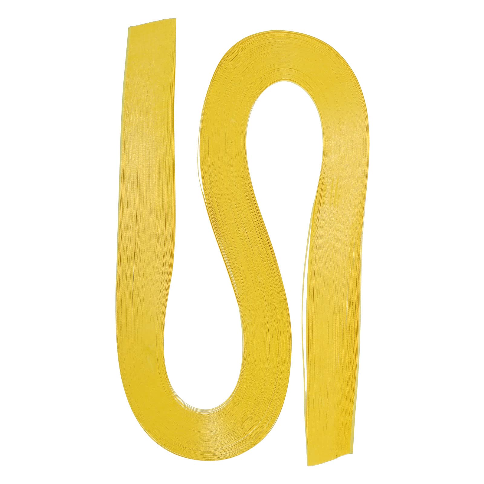 PATIKIL Quilling Strips Paper 120pcs 1/8"(3mm) 54cm Origami Paper Quilling Strip for Art DIY Hand Craft Christmas Lemon Yellow