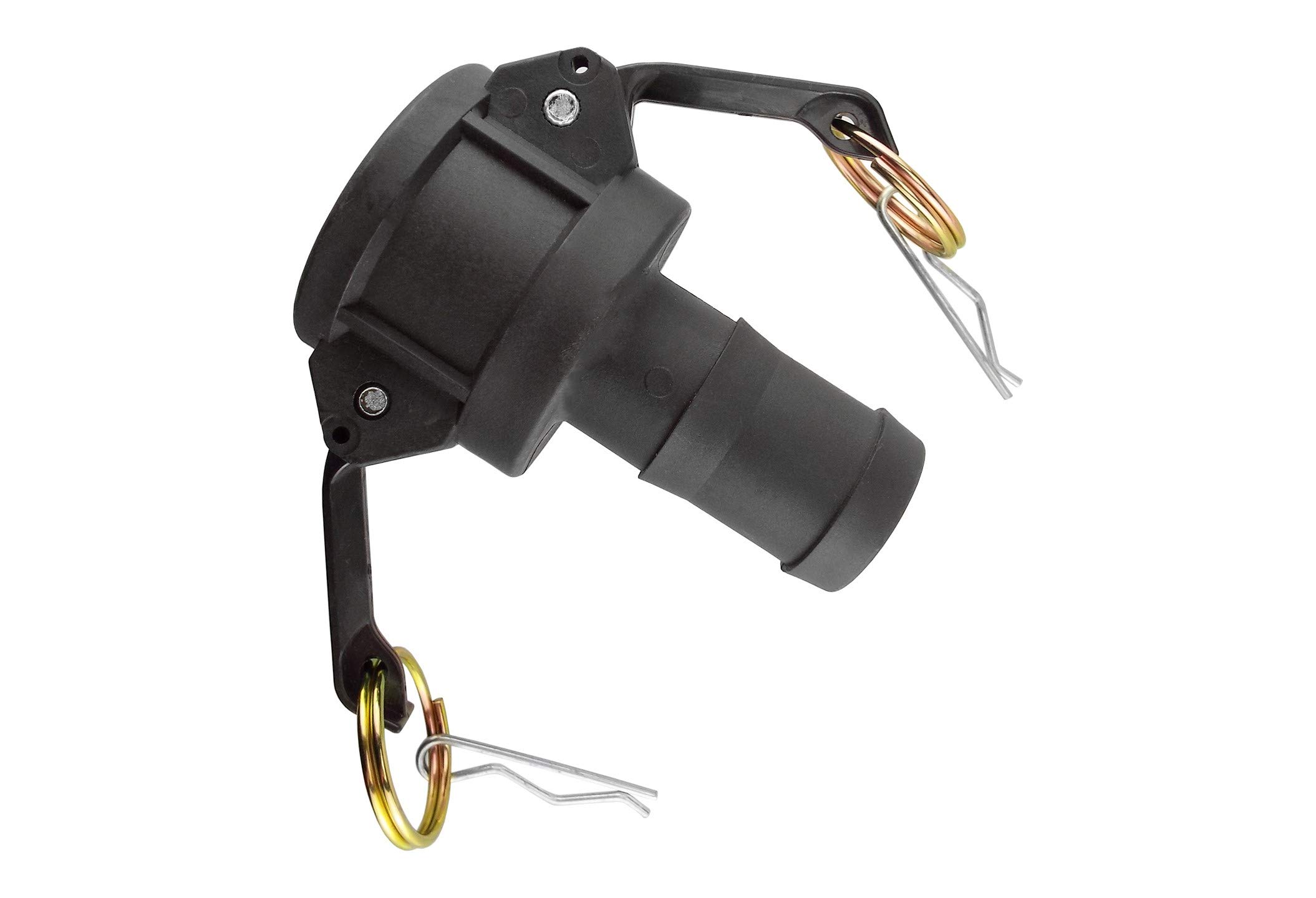 Tough Polypropylene Camlock Lay Flat Hose Fittings(Type C) use with Dirty Water/Drainage Pumps Lock Tight Hose Joiner (C 3/4" Barb)