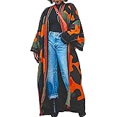 Symina Womens Long Cardigan Sweaters Open Front Chunky Knit Cozy Fall Cardigans Maxi Sweater Coat Outwear