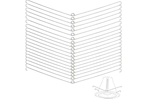 HDYEGY 20Pcs Recessed Lighting Springs,Stainless Steel Torsion Spring Clips Recessed Lighting Accessories,8.25inch