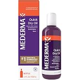 Mederma Quick Dry Oil, Scar and Stretch Mark Treatment, Fast-Absorbing | Improves Appearance of Scars, Natural Botanical Extracts, Hydrates Skin, Multi-Use Formula, Fragrance-Free, Fast-Absorbing
